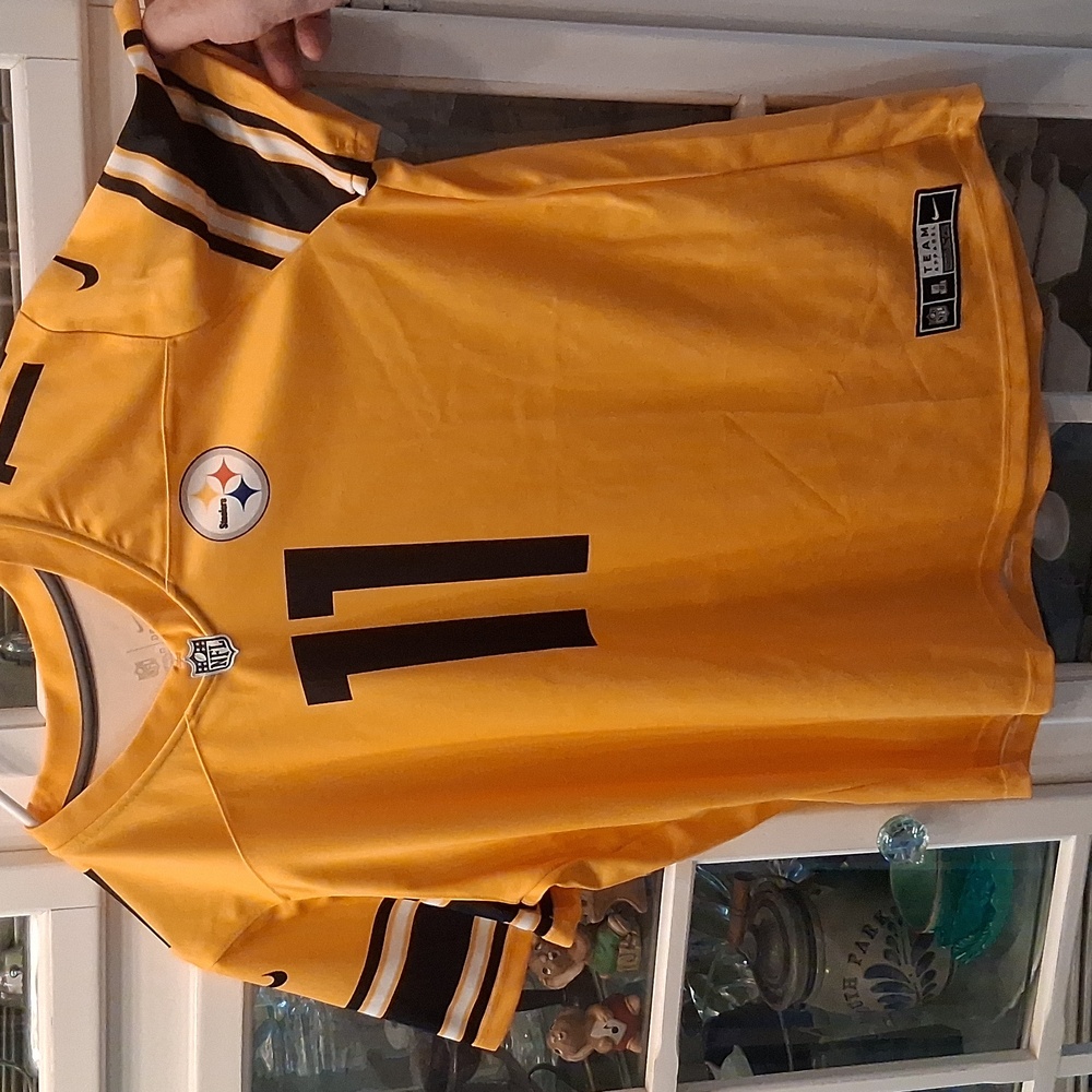 Nike Steelers Yellow and Black Women's Jersey